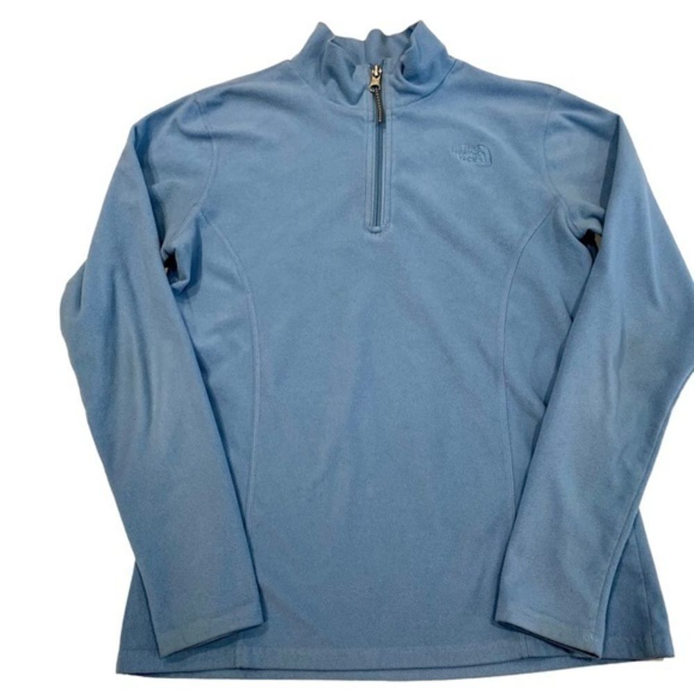 Girls The‎ North Face Blue Quarter Zip Top XLY